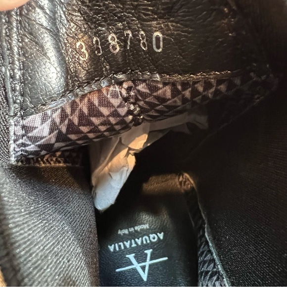 NWT AQUATALIA Ivana Waterproof Calf Leather Bootie - Picture 16 of 16